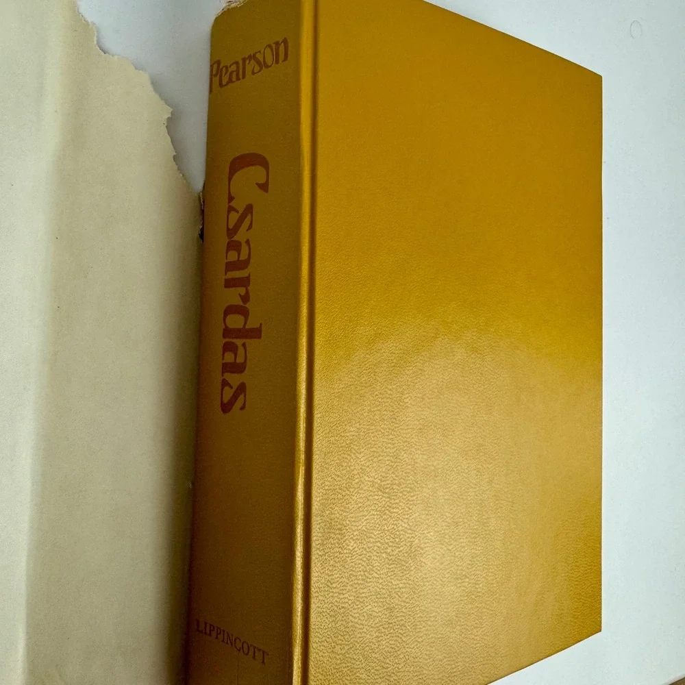 Csardas by Diane Pearson 1975 Hardcover Book Club‎ Edition Historical Fiction